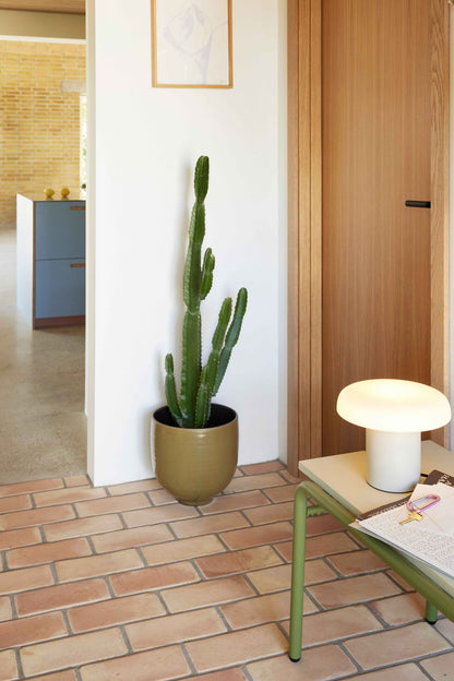 Hübsch Yuka Pottte Green (Set von 2)