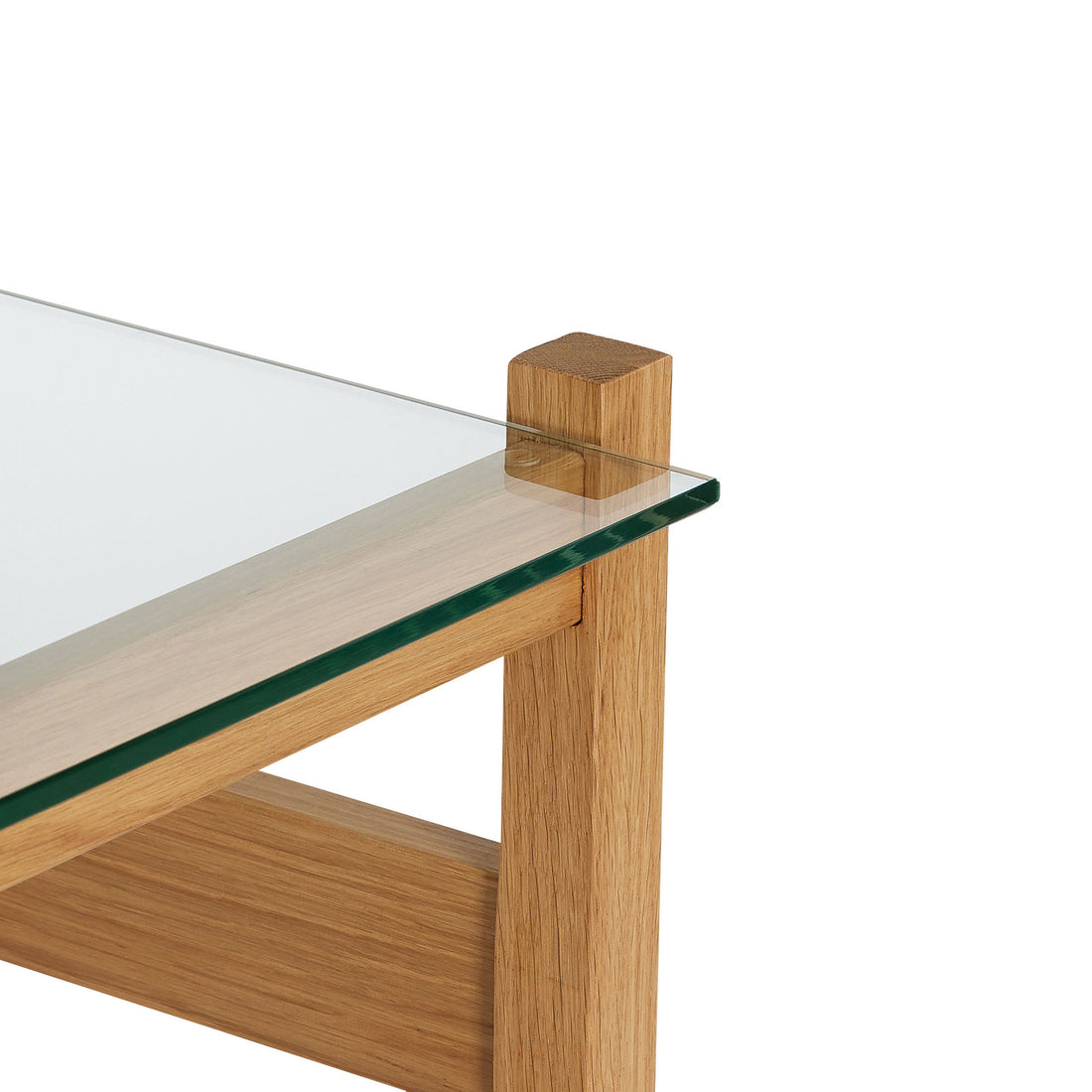 Hübsch Ledge Beistelltisch Natur