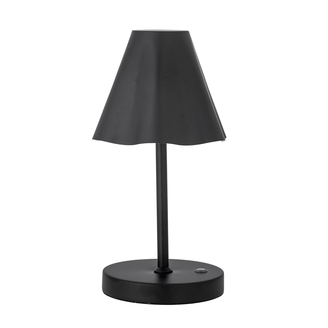 Bloomingville Lianna Tragbare Lampe, wiederaufladbar, schwarz, Metall