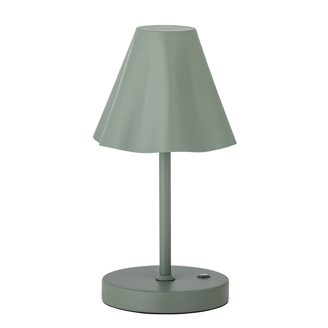 Bloomingville Lianna Tragbare Lampe, wiederaufladbar, grün, Metall