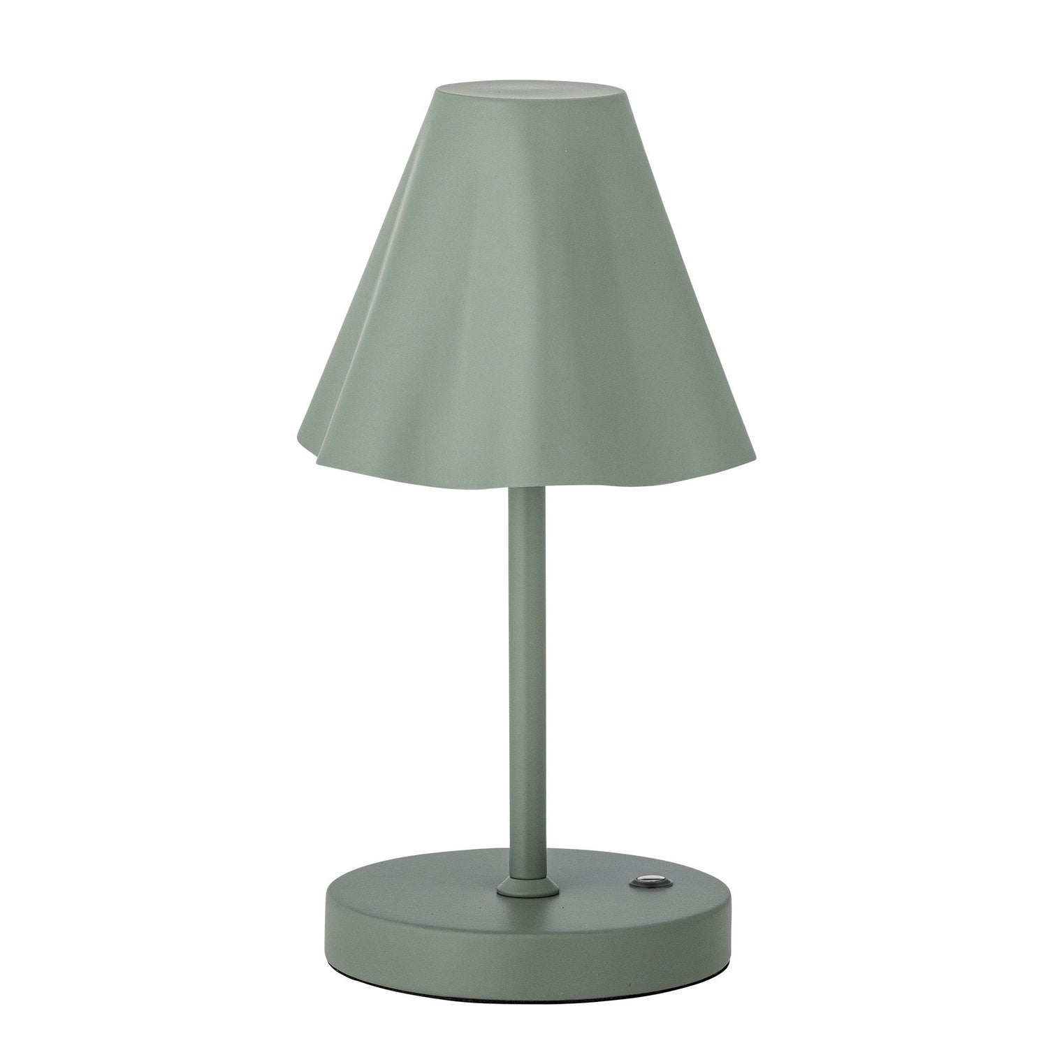 Bloomingville Lianna Tragbare Lampe, wiederaufladbar, grün, Metall