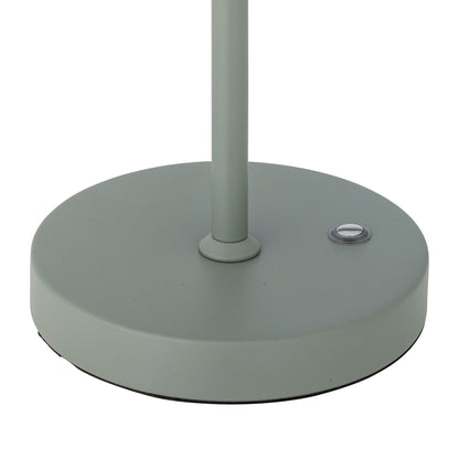Bloomingville Lianna Tragbare Lampe, wiederaufladbar, grün, Metall