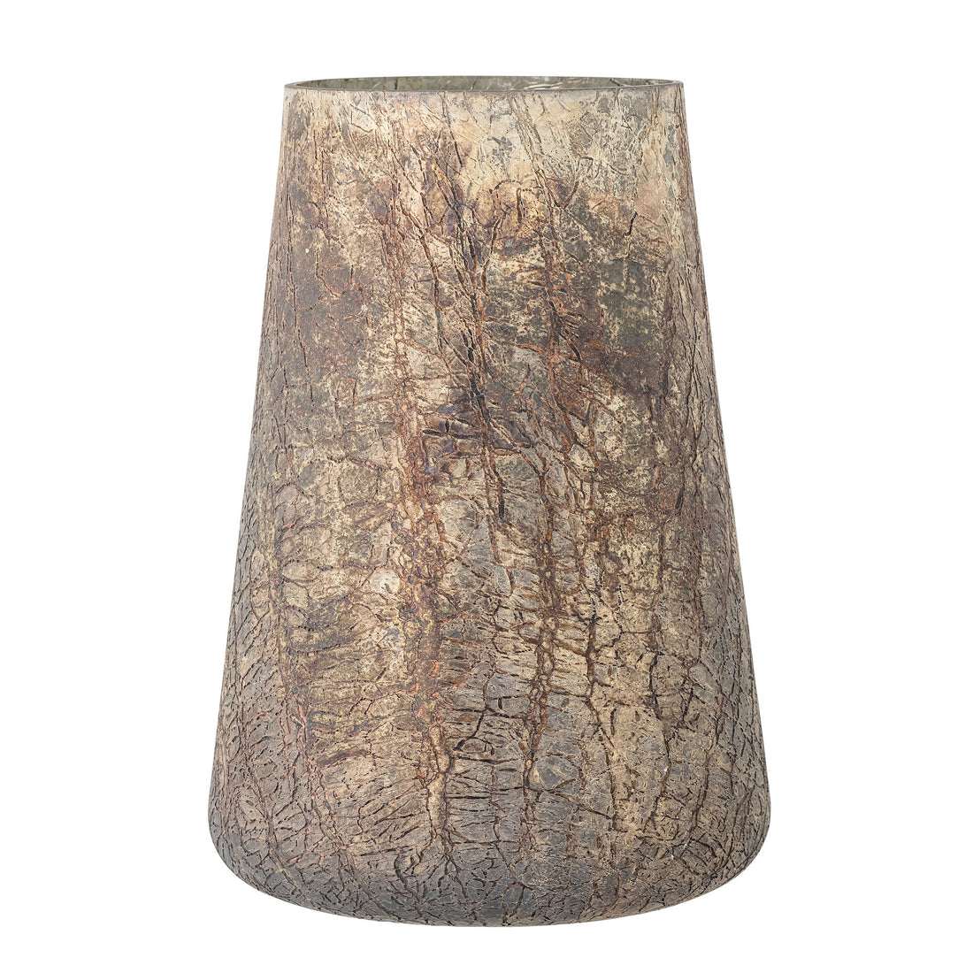 Bloomingville Gine Vase, Gold, recyceltes Glas