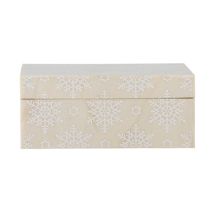 Bloomingville Cheri Box mit Deckel, Natur, Harz