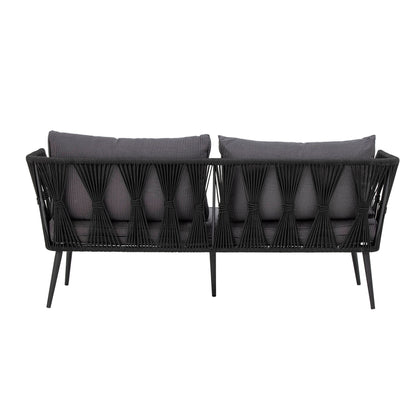 Bloomingville Pavone Sofa, Schwarz, Metall