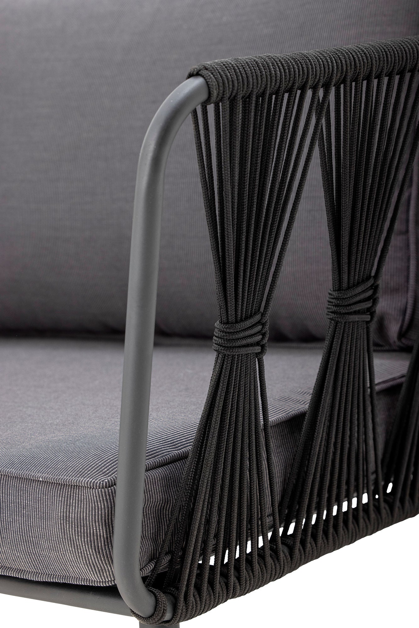 Bloomingville Pavone Sofa, Schwarz, Metall