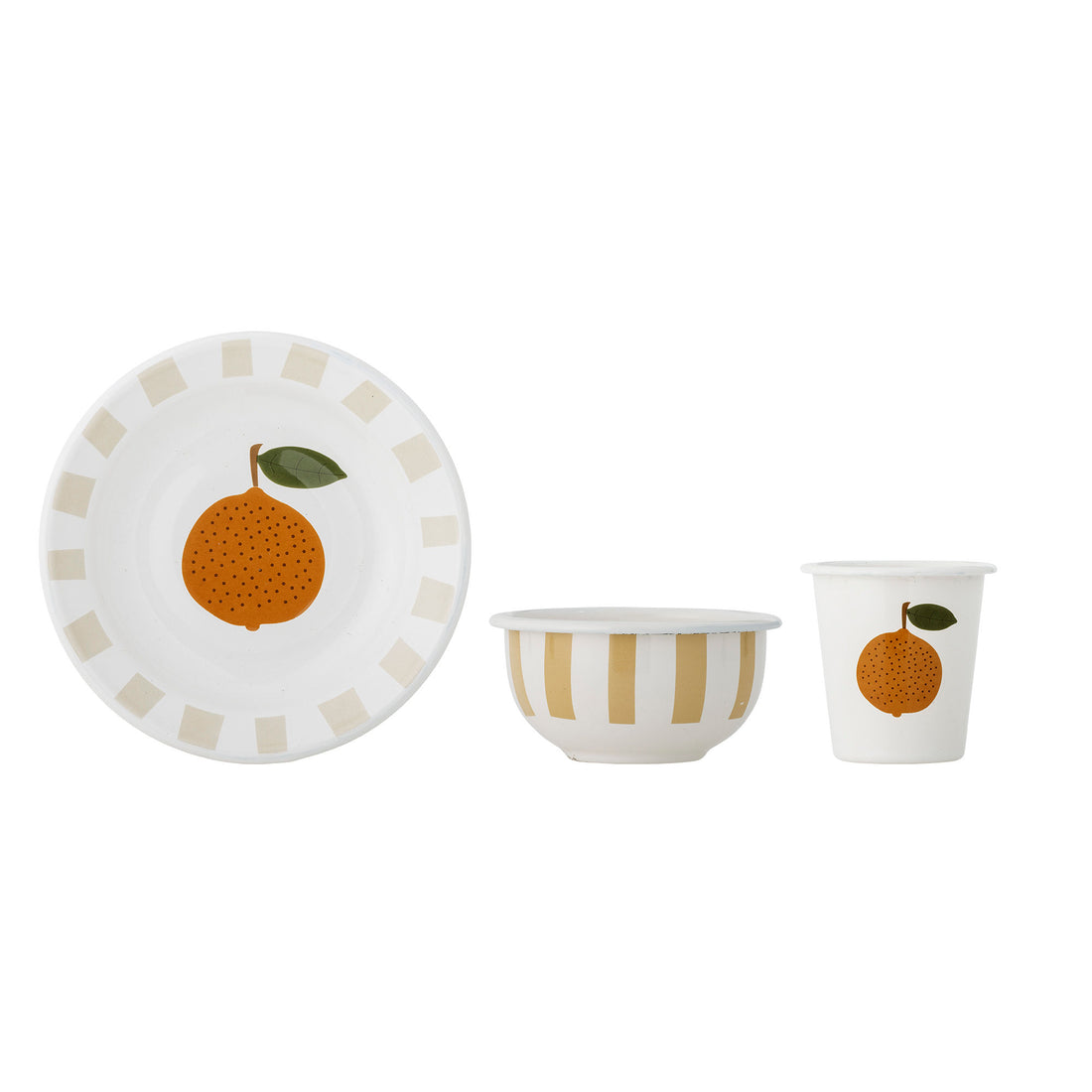 Bloomingville Mini Agnes Frame Set, Orange, Eisen