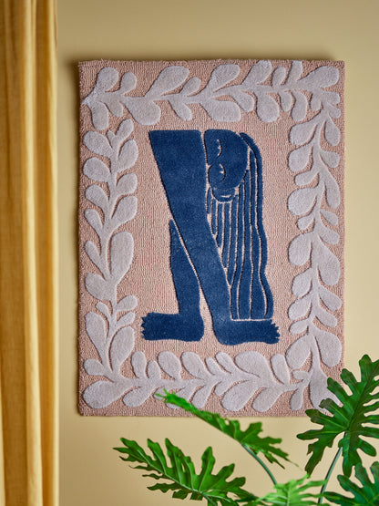 Bloomingville Atle Wall Decoration, Brown, Wolle