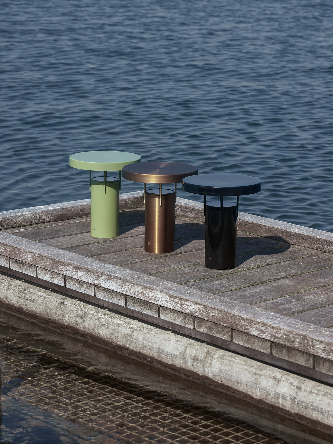 Bringme tragbare Lampe grün - Ø25xh28cm