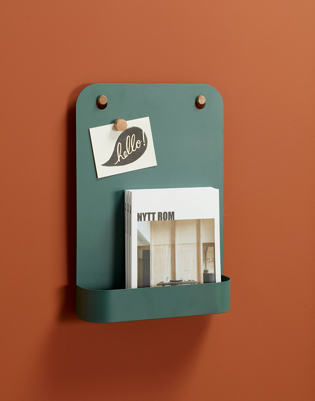 Bekanntmachung grün - 35x8xh50cm