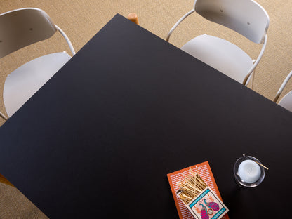 Oblique Esstisch rechteckig schwarz - 190x107xh75cm