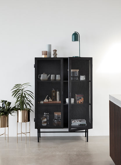 Edge Collaboration Doppelschwarz - 100x45xh150cm