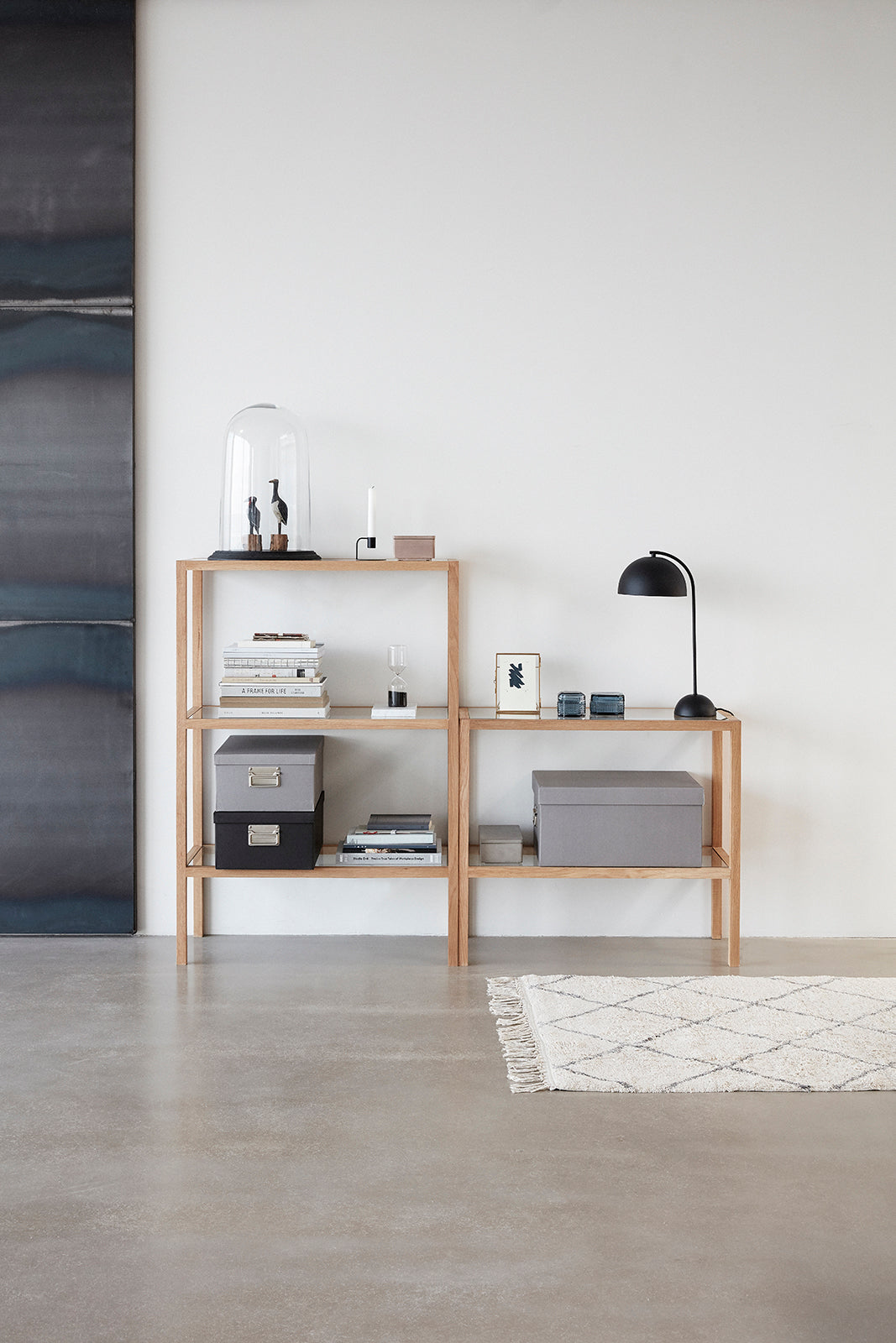 Loft Frame Standing Messing Farbe - 13xh18cm