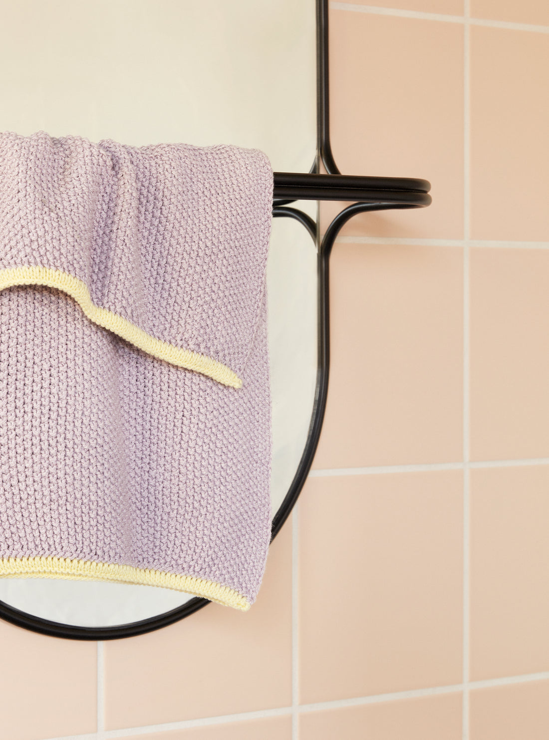 Tragen Sie den Wandspiegel schwarz - 46x21xh102cm