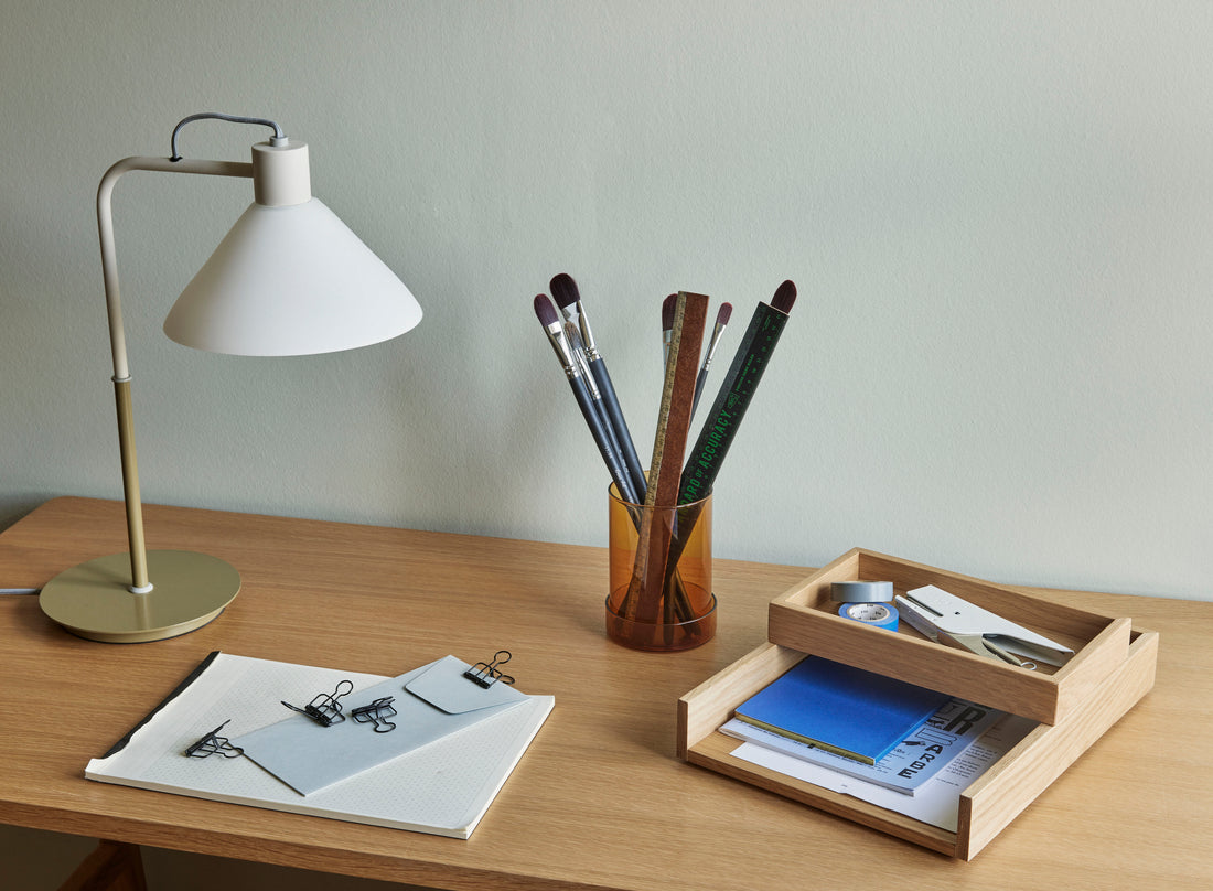 Spot Table Lampe Khaki - Ø37x22xh44cm, E27