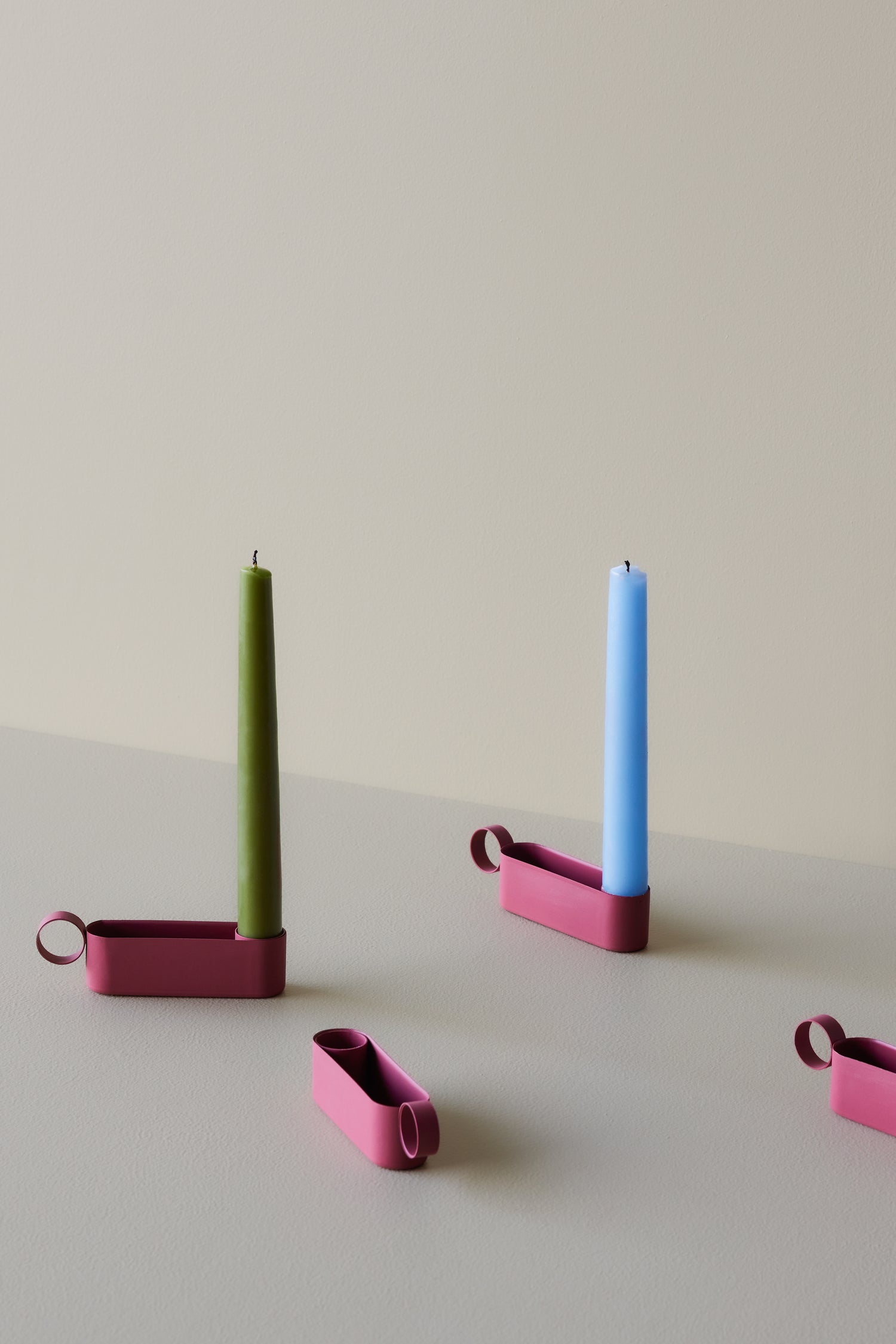 Emosh Kerzenständer Burgund - 13x3xh4cm