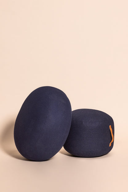 Mochi PUF Ø70 Blau - Ø70xh35cm