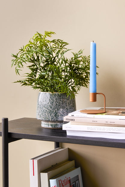 Curve Kerzenständer Orange - ø9xh7cm