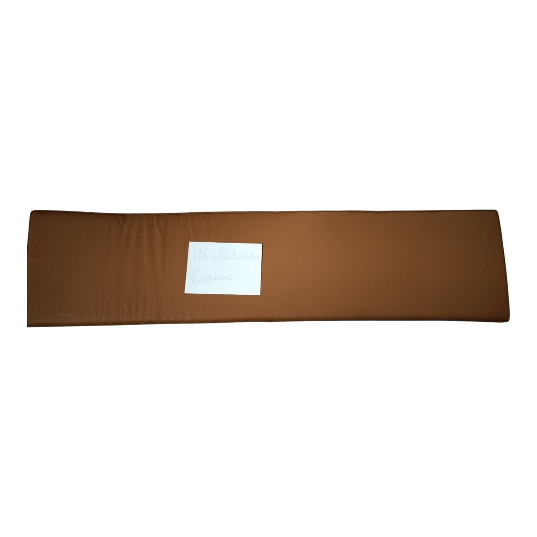 Restabschnitt - 136x32.5x6,5 cm Cognac