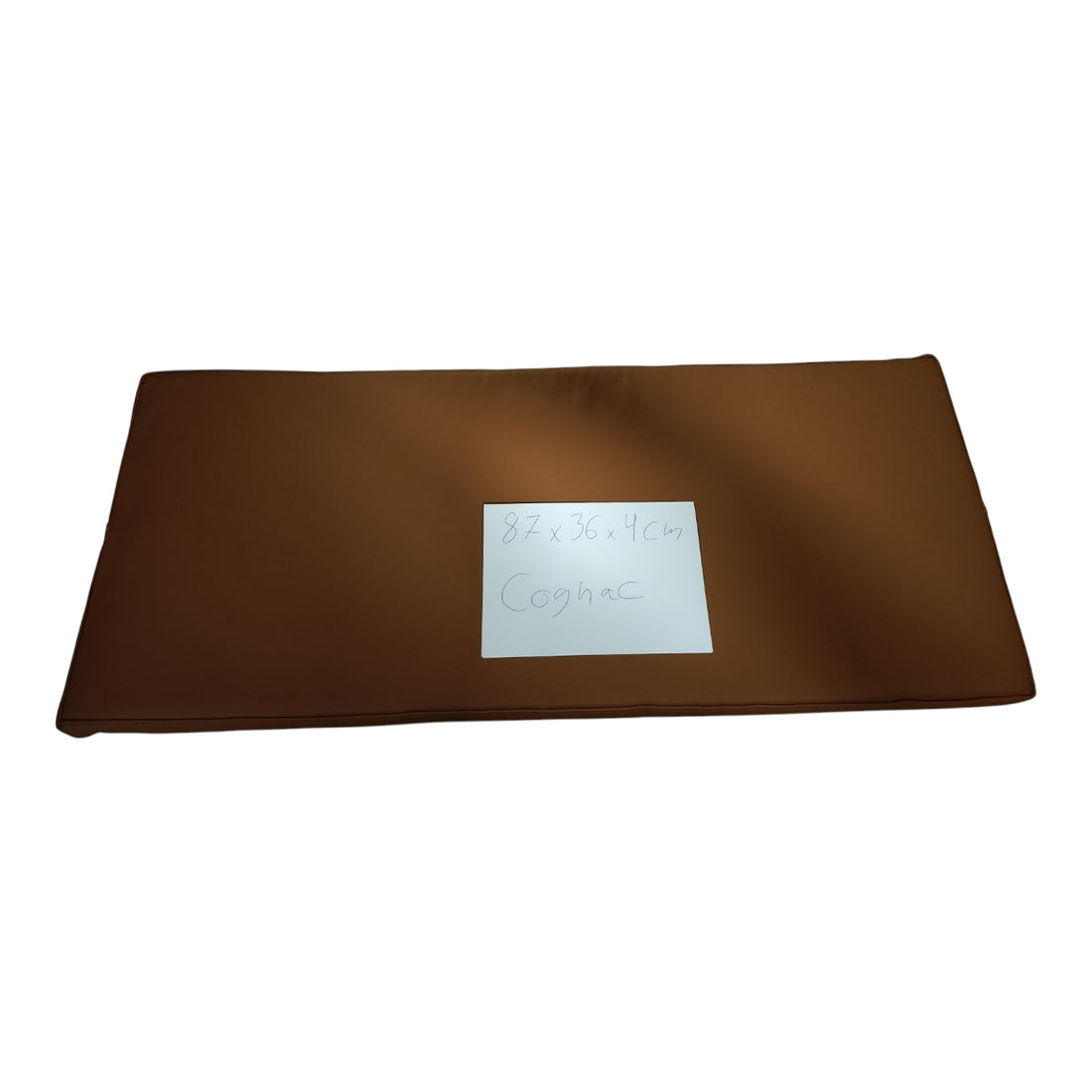 Rest viel - 87x36x4 cm in Cognac -Leder