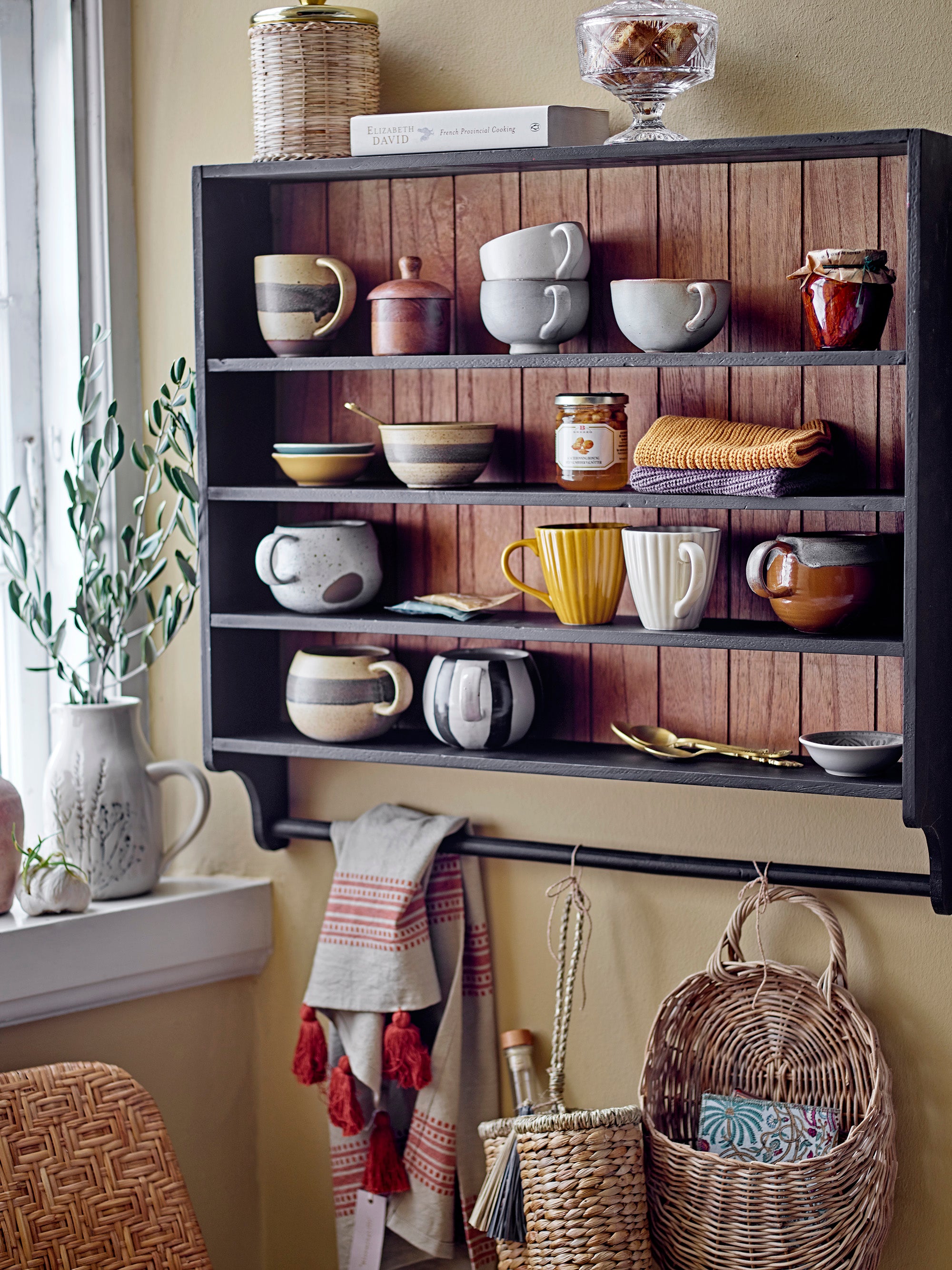 Dali -Handtuch, grau, Baumwolle