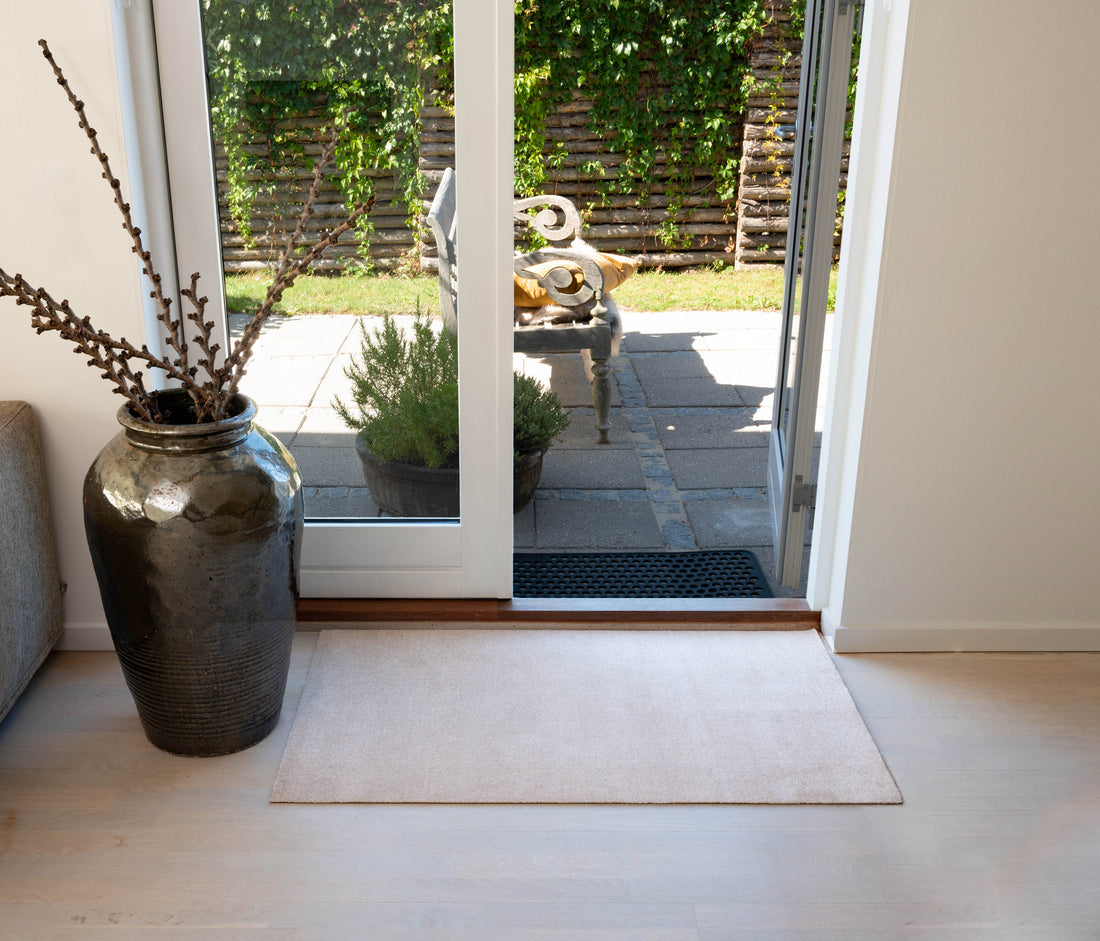 TÆPPE/MÅTTE 67 x 120 CM - UNI COLOR/IVORY - Tica Copenhagen - DesignGaragen.dk