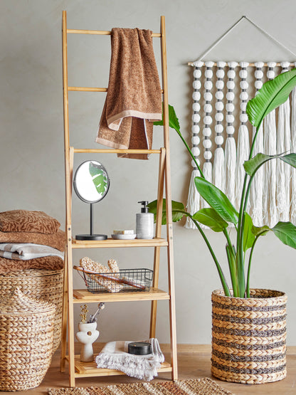 Milder Tischspiegel, Schwarz, Metall