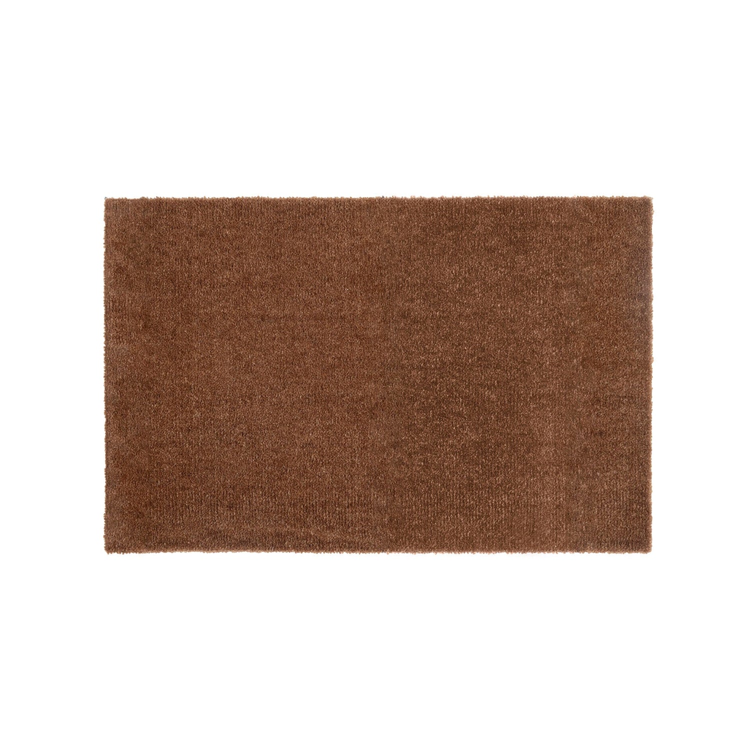 Neue Bodenmatte 40 x 60 cm - Uni Farbe/Cognac