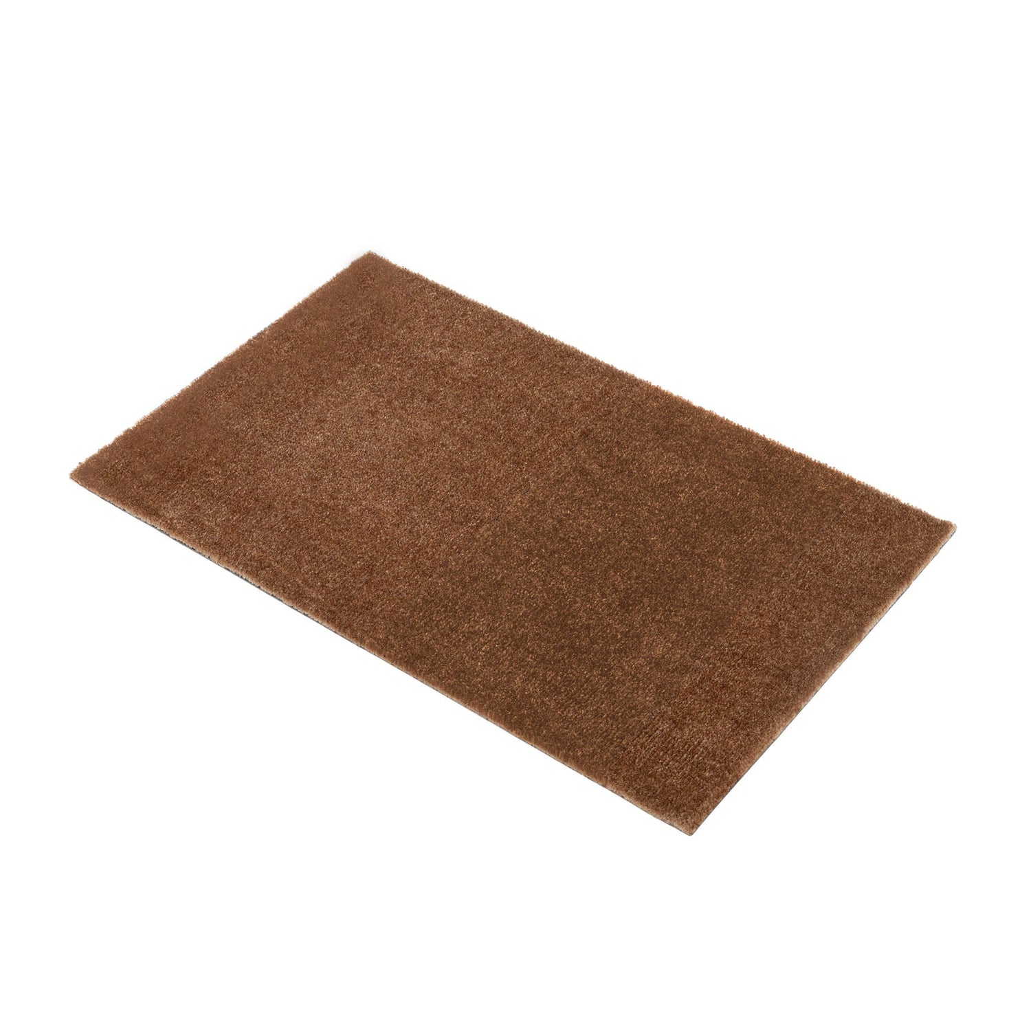 Neue Bodenmatte 40 x 60 cm - Uni Farbe/Cognac