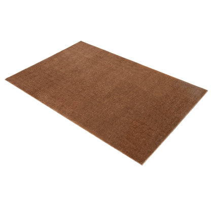 Neue Taste/Muss 90 x 130 cm - Uni Farbe/Cognac