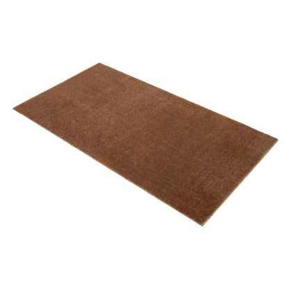 Neue Taste/Muss 67 x 120 cm - Uni Farbe/Cognac