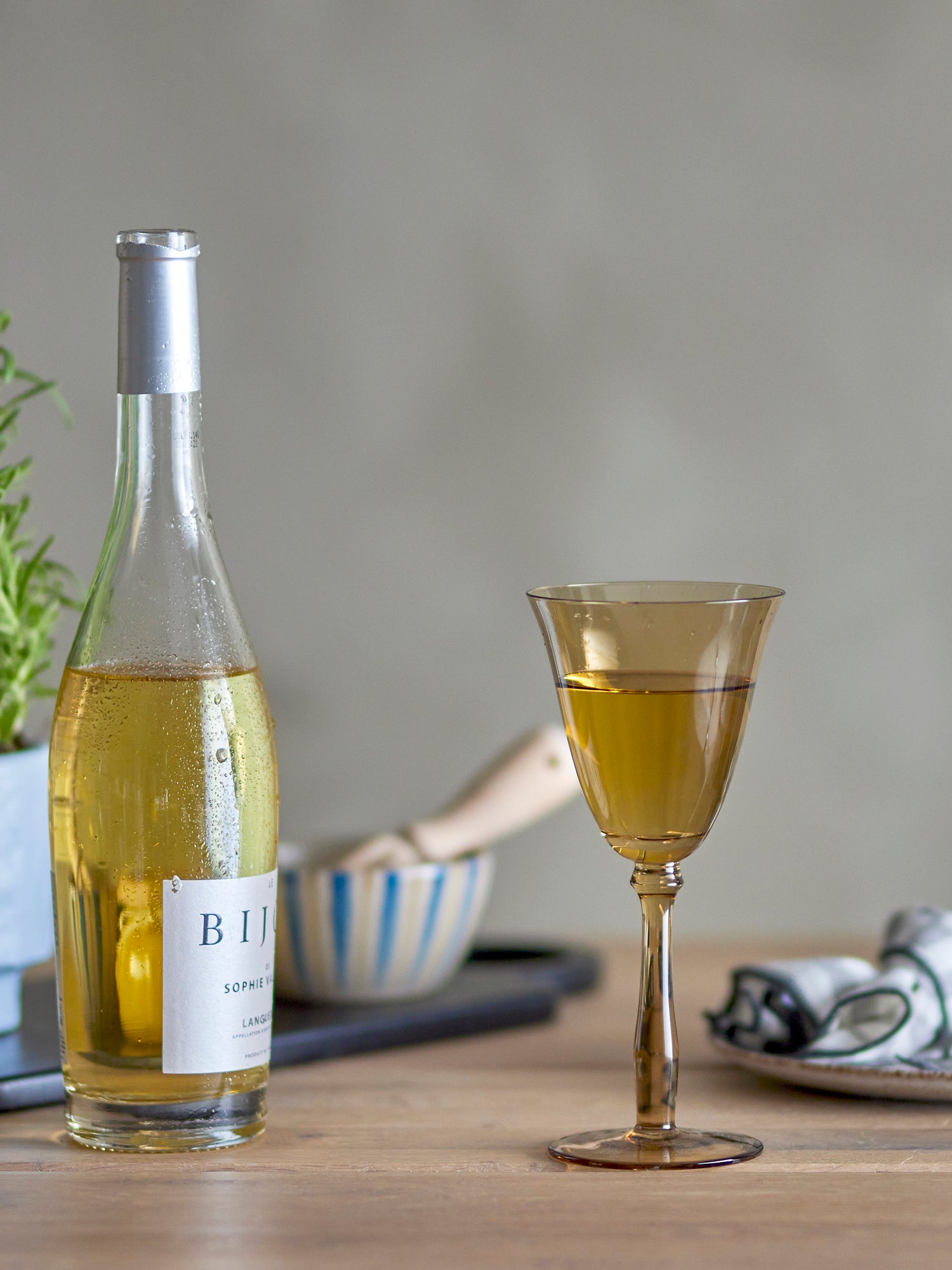 Viaja Weingläser, braun, Glas