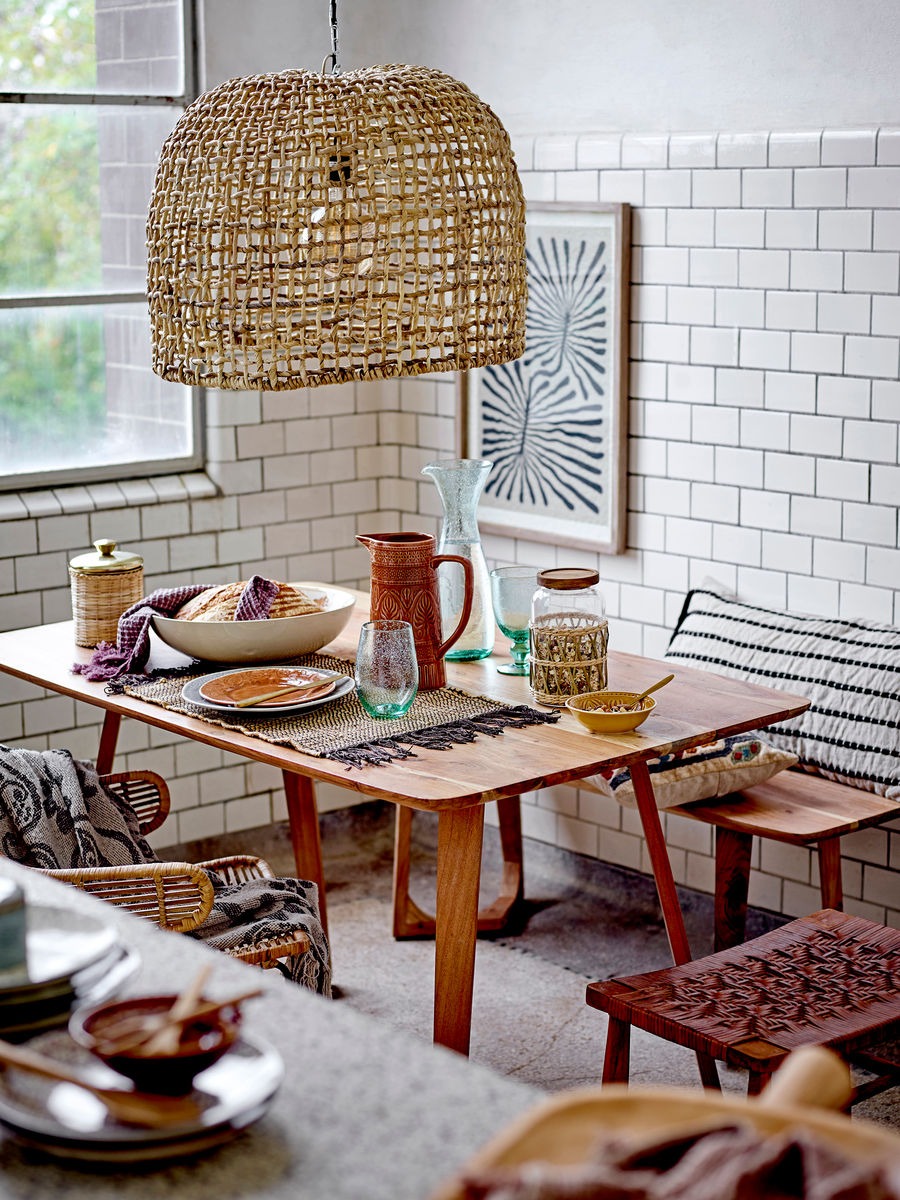 Bloomingville Manela Carafe, Grün, Glas