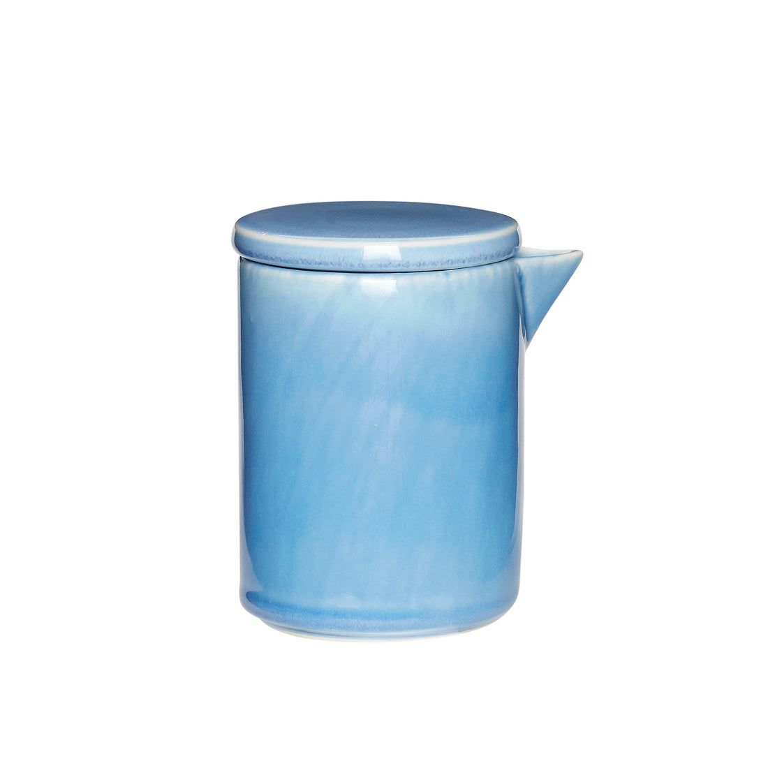 House Doctor - Milchkännchen, Keramik, blau Ø9xh9cm