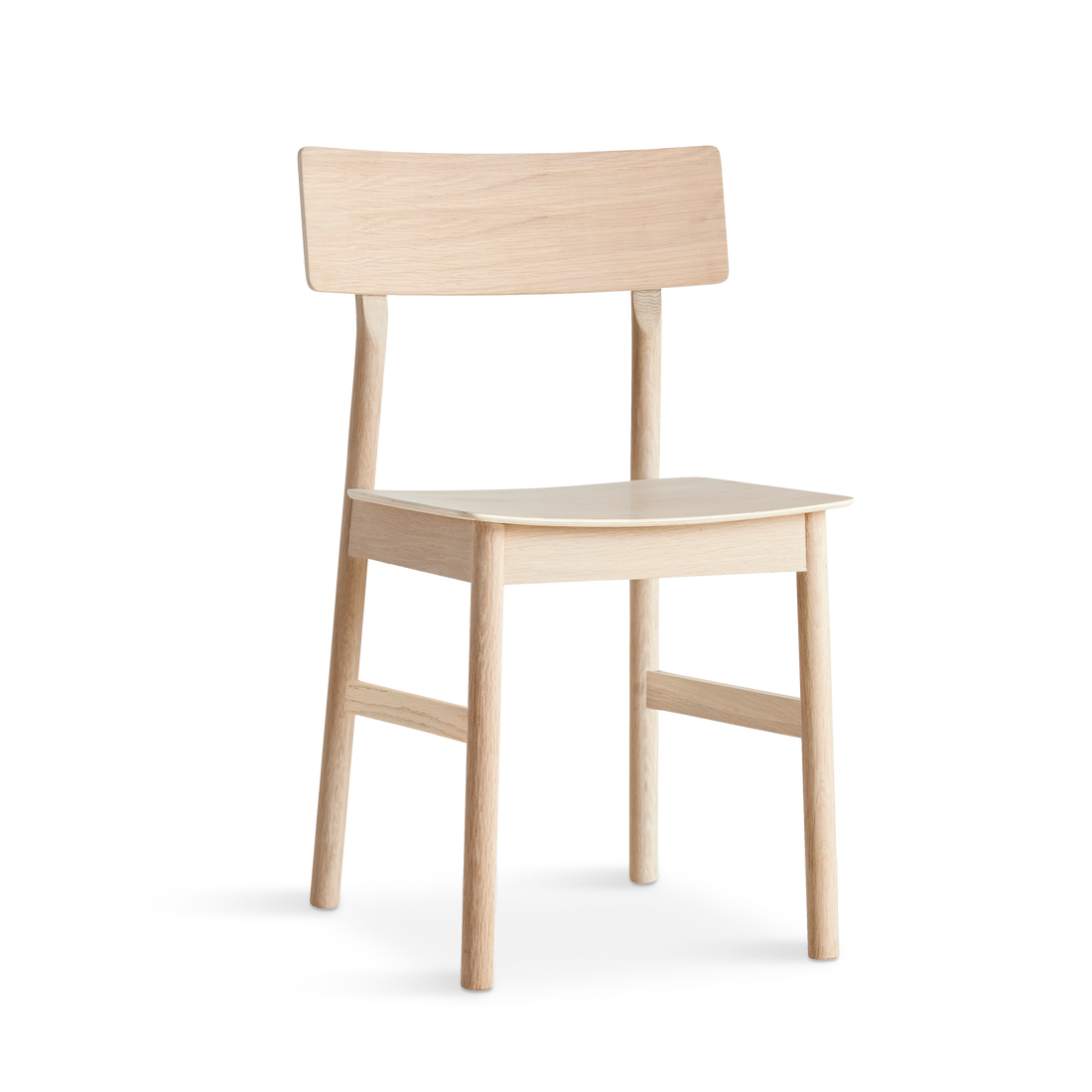 Woud - Pause Dining Chair 2.0 - Weißpigmentierende Eiche