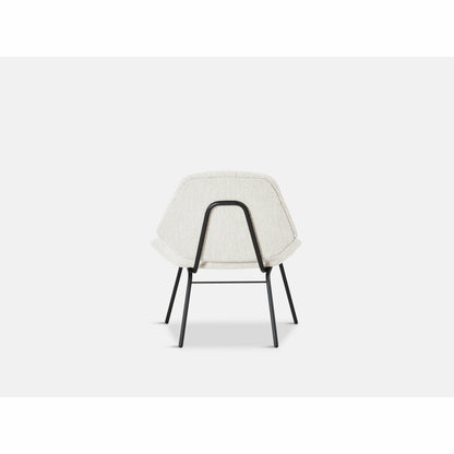 Woud - Lean Lounge Chair - Elfenbein