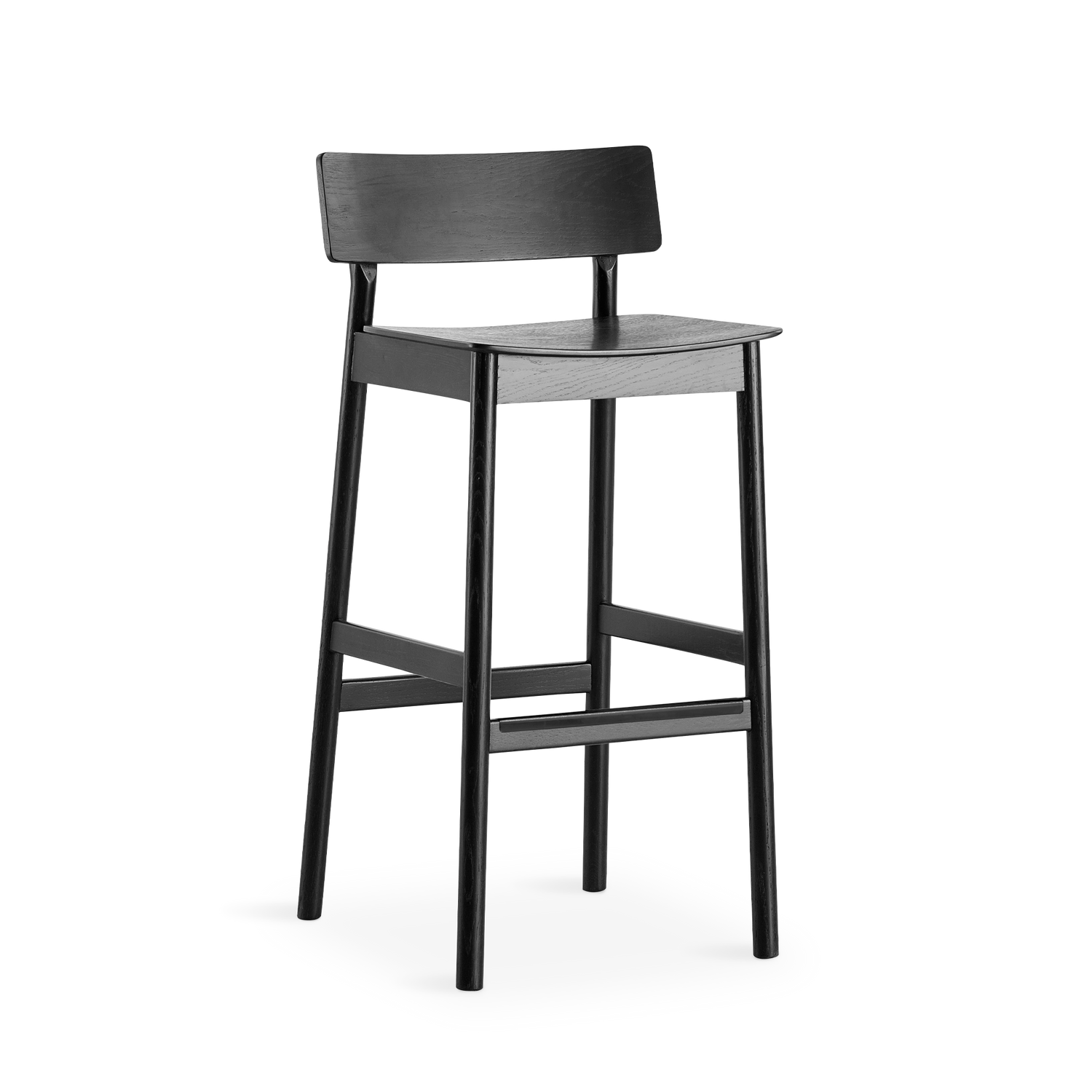 Woud - Pause Bar Stool 2.0 - Schwarz