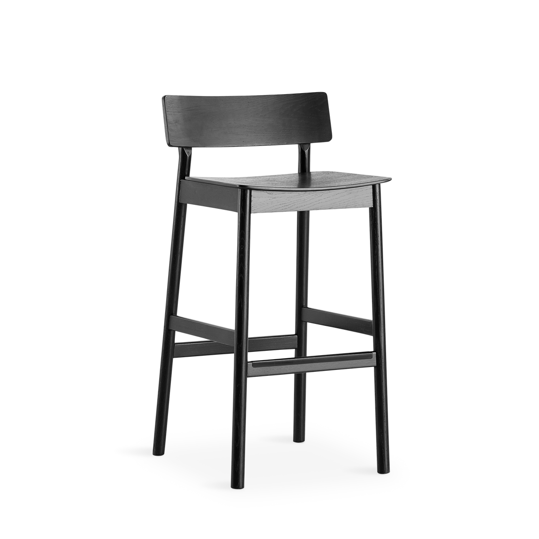 WOUD - Pause counter chair 2.0 - Black - WOUD - DesignGaragen.dk