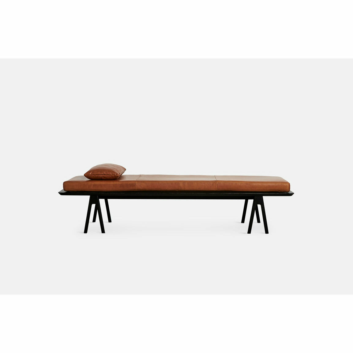 WOUD - Level daybed - Nougat/black 190x76,50x41 cm - WOUD - DesignGaragen.dk