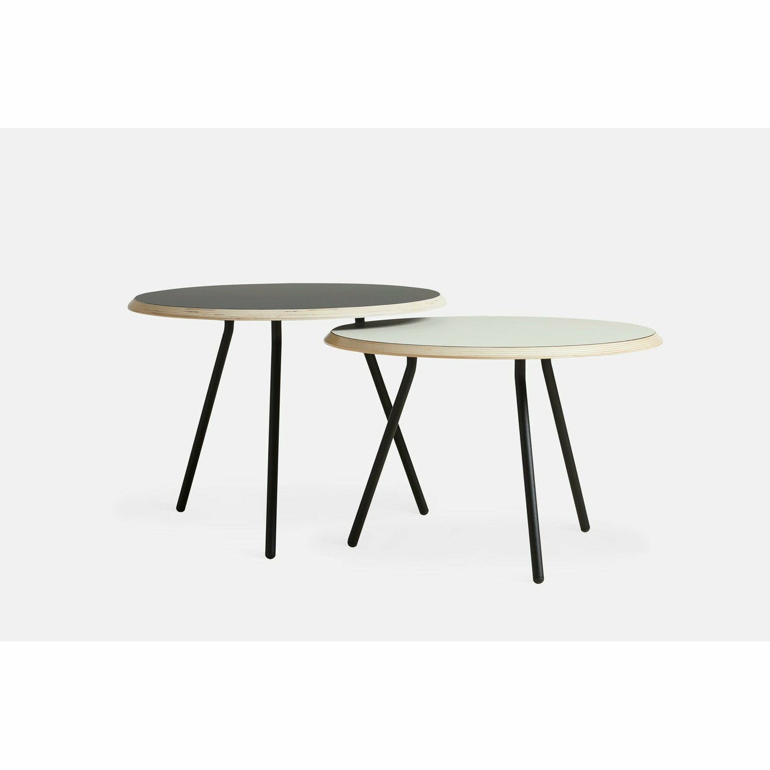 WOUD - Soround coffee table - Black (Ø60xH44,50) - WOUD - DesignGaragen.dk