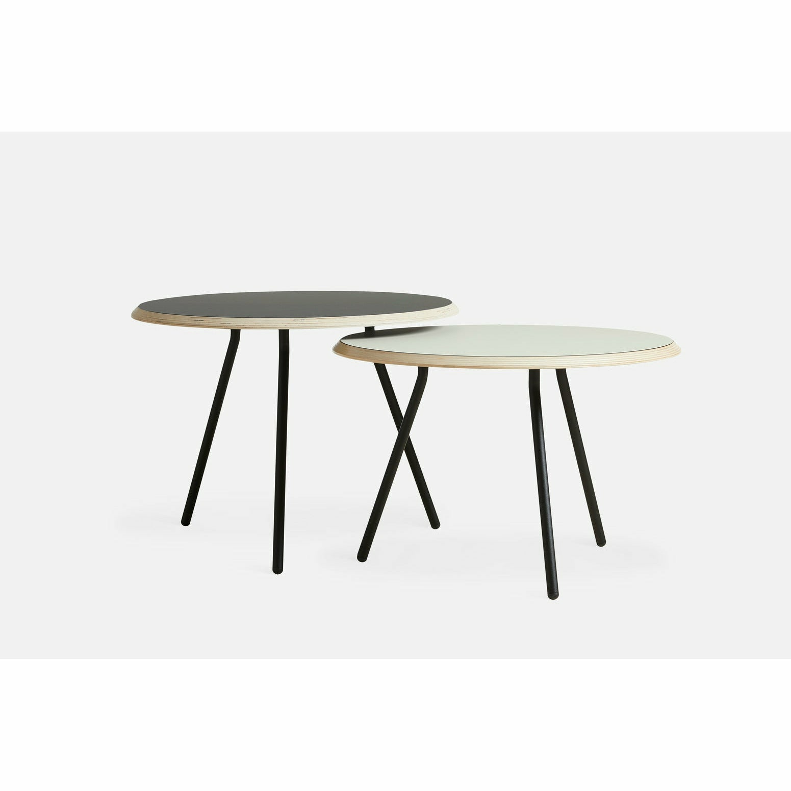 WOUD - Soround coffee table - Black (Ø60xH44,50) - WOUD - DesignGaragen.dk