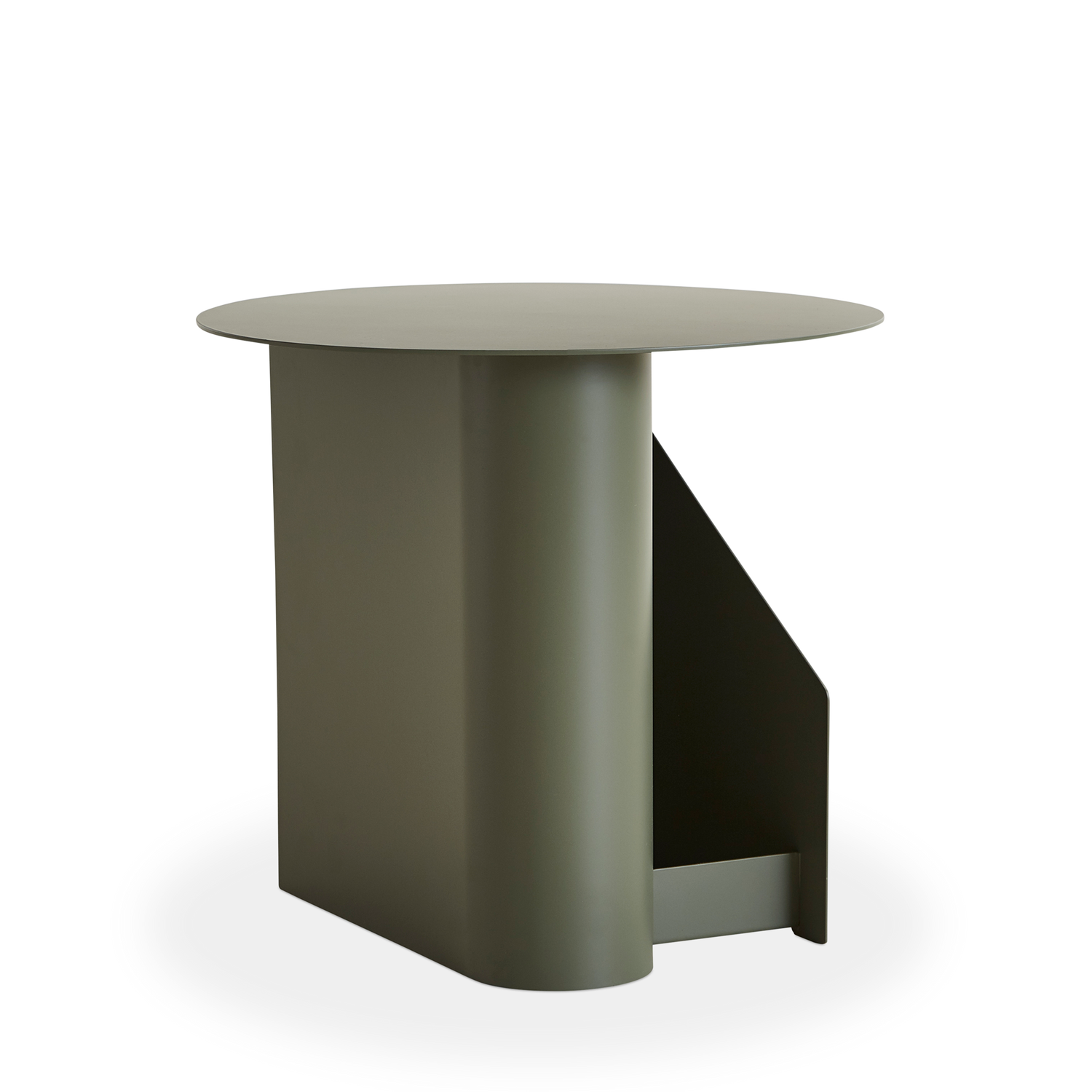 Woud - Sentrum Side Table - Dusty Green