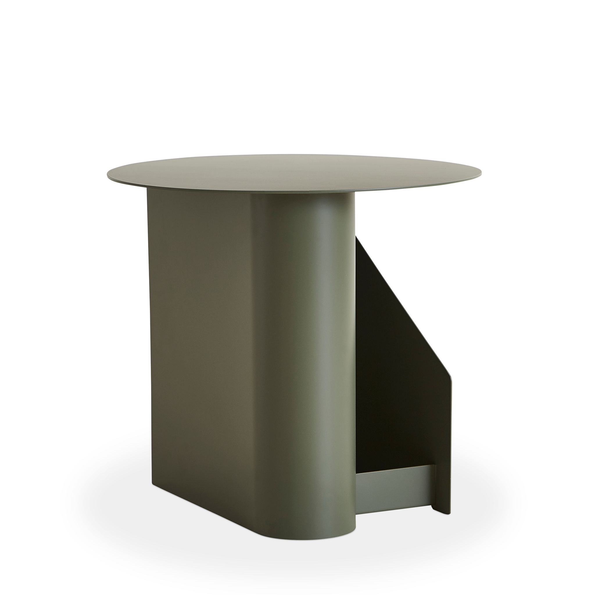 Woud - Sentrum Side Table - Dusty Green