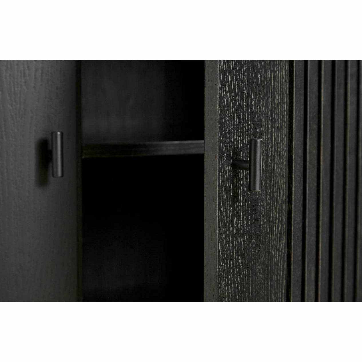 Woud - Array Highboard (80 cm) - Schwarz