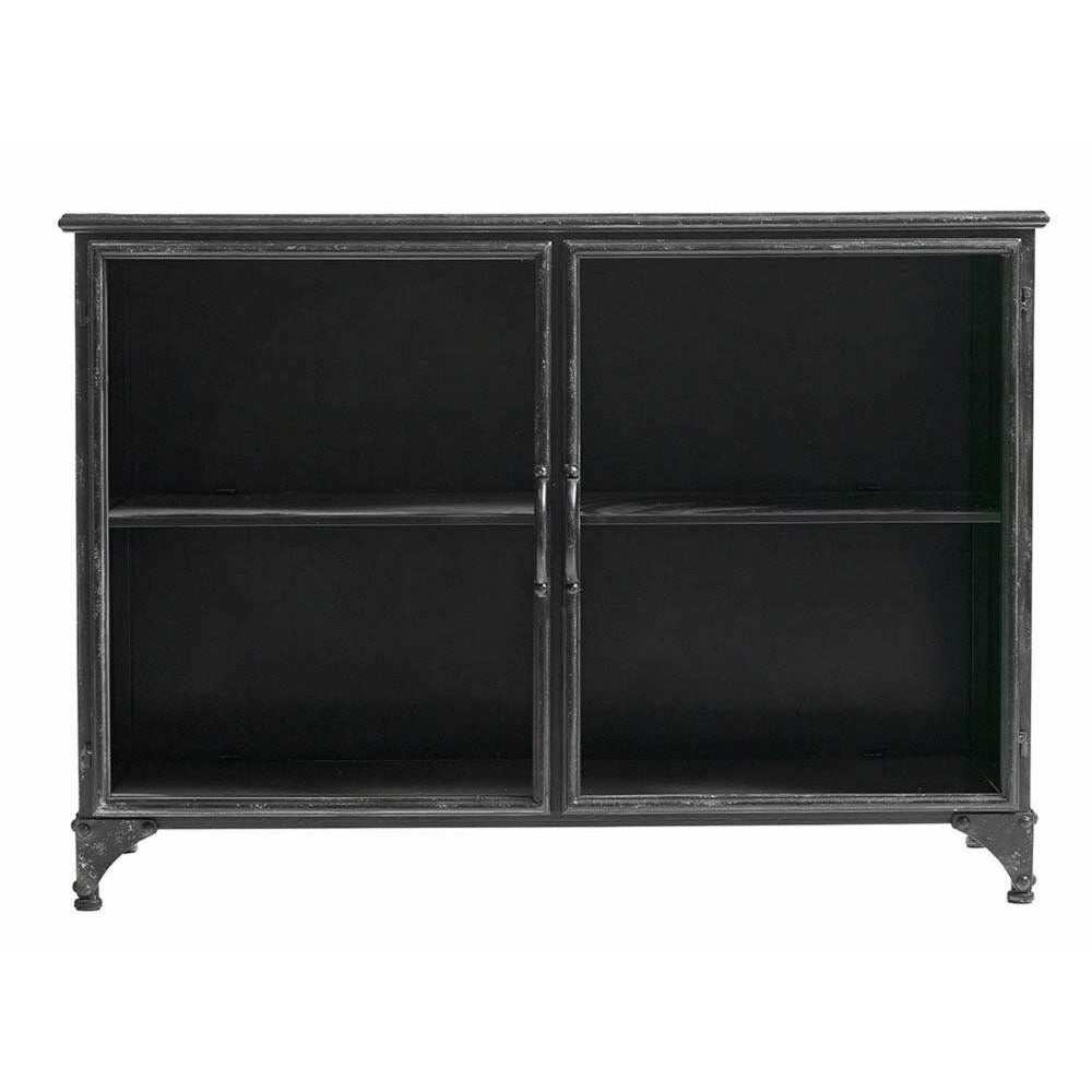 Nordal Downtown Sideboard, schwarz 101 x 31 cm