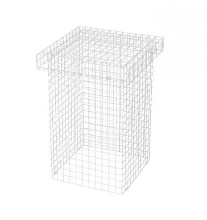 Kalager Design Drahthocker, weiß