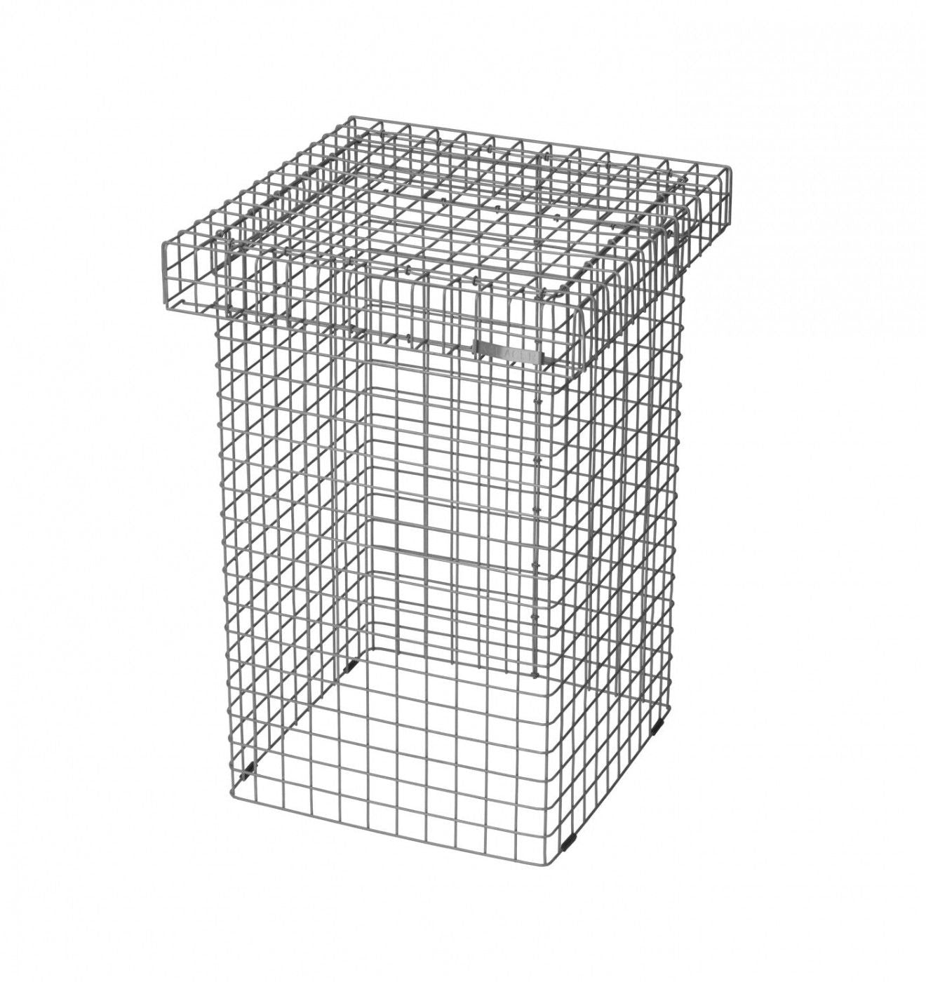 Kalager Design Wire Stuhl, Alu Zink