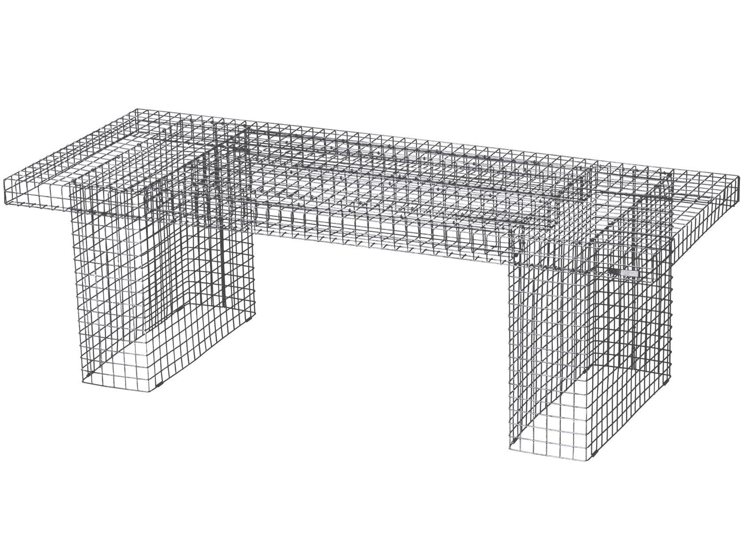 Kalager Design Couchtisch, Alu Zinc