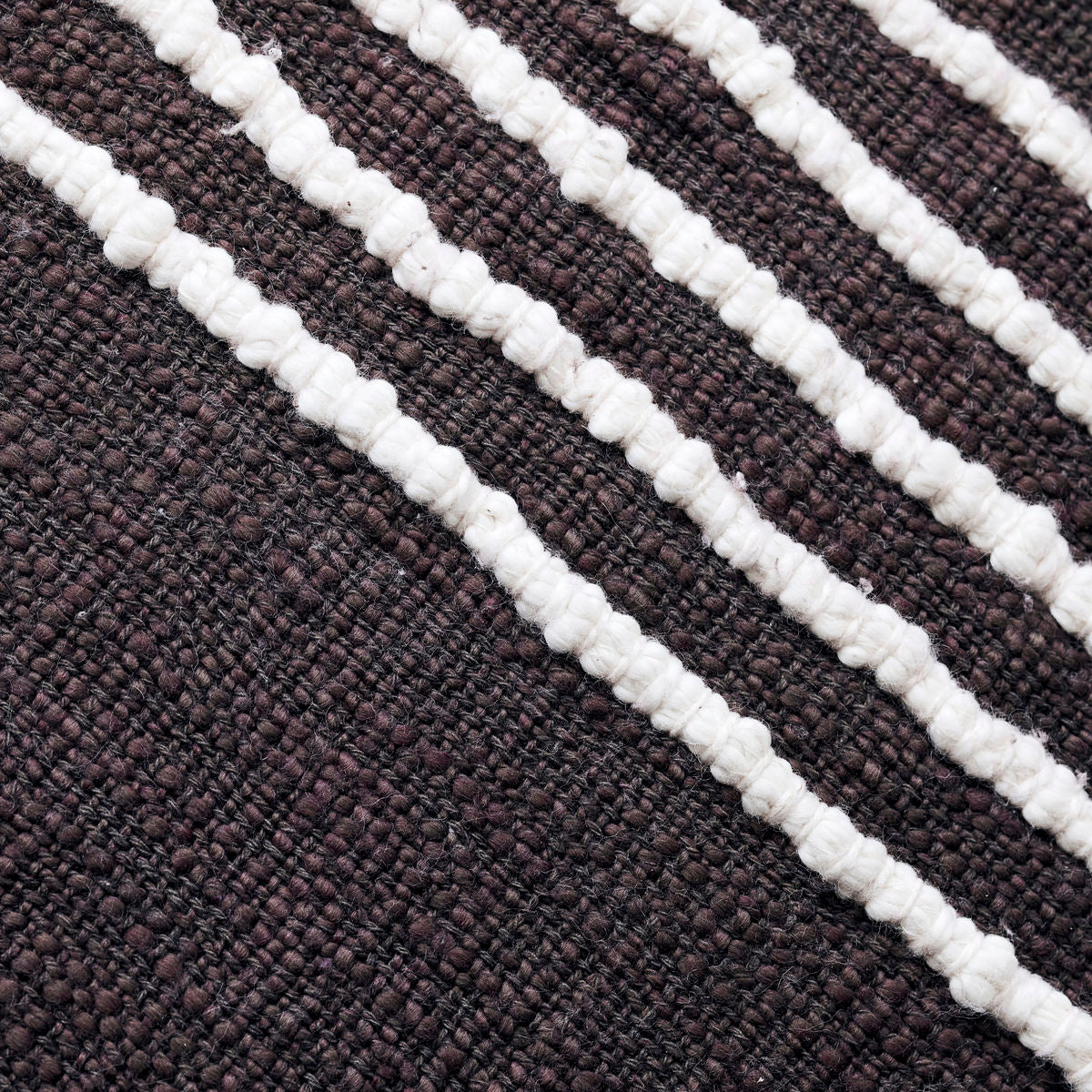 House Doctor - Pudebetræk, Yarn, Brun - w: 50 cm, h: 50 cm - House Doctor - DesignGaragen.dk