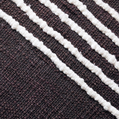 House Doctor - Pudebetræk, Yarn, Brun - w: 50 cm, h: 50 cm - House Doctor - DesignGaragen.dk